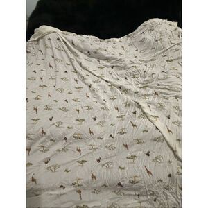 milkberry blanket blanket lion  elephant giraffe safari baby